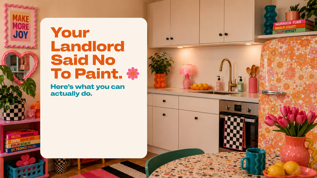 Your Landlord Said No to Paint. Here's What You Can Actually Do