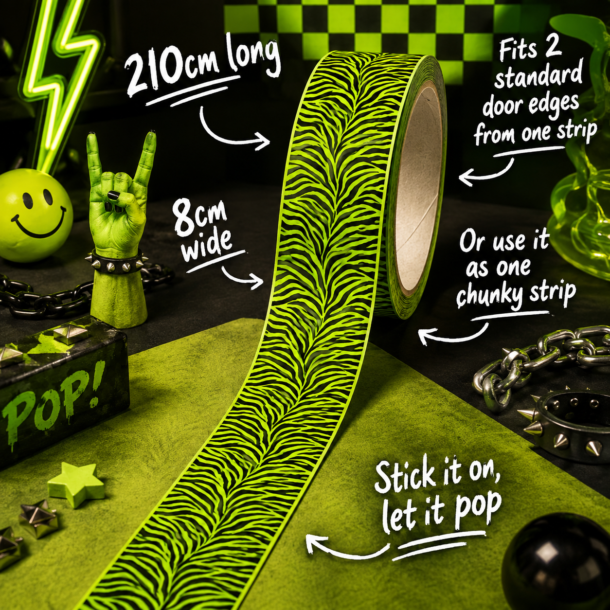 Neon Jungle Pop Strip